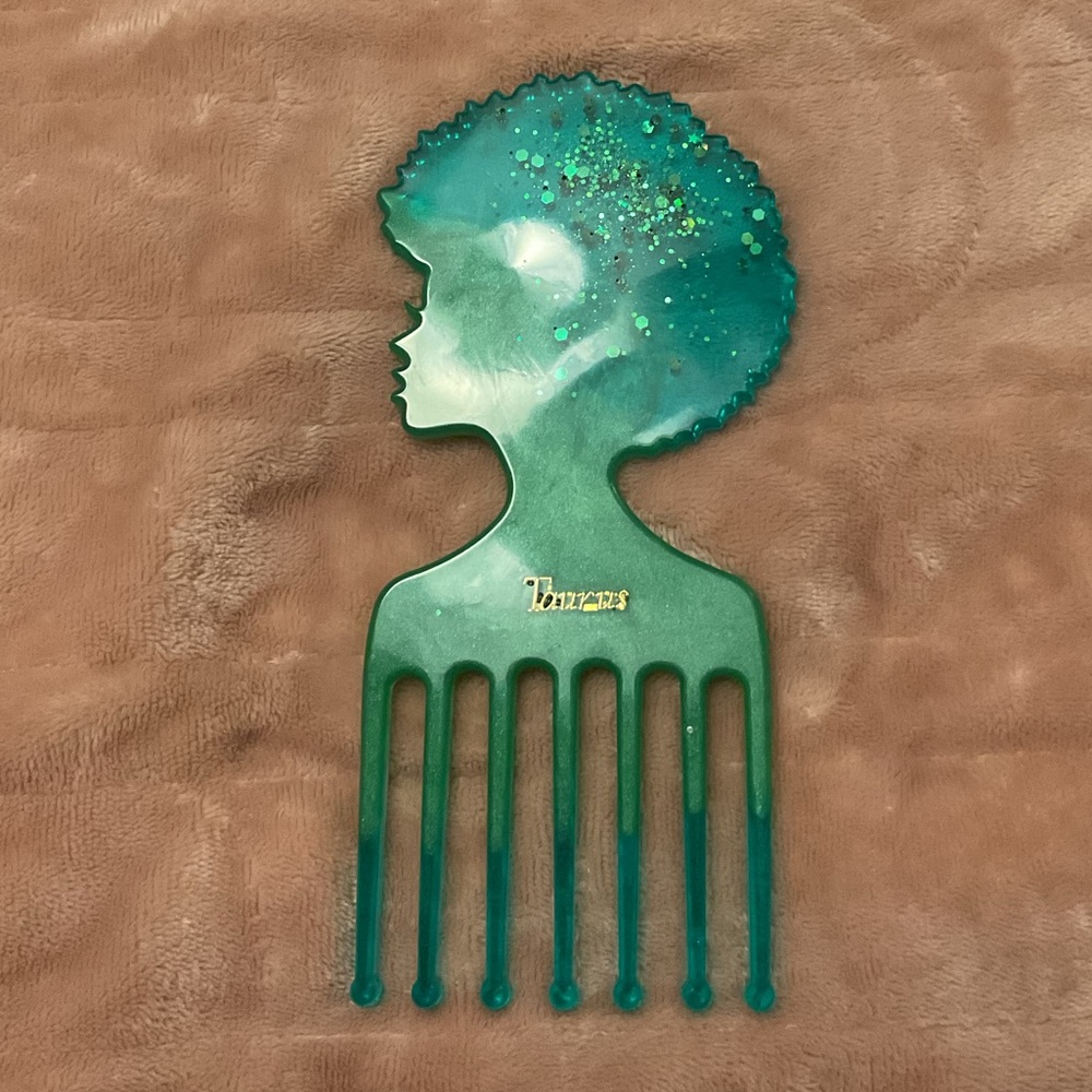 CUSTOM Zodiac Afro Comb - Female Afro - Picture 6 of 6